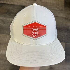 '47 Adult San Francisco Giants Burgess Trucker Hat, EUC